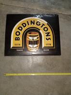 A vendre Plaque métallique de bière anglaise Boddingtons, Ophalen of Verzenden, Zo goed als nieuw, Reclamebord