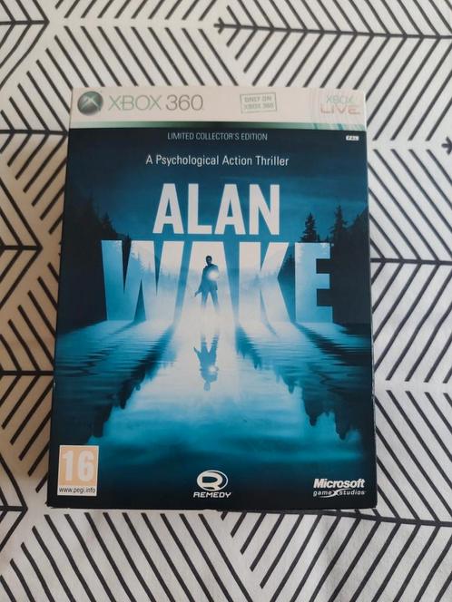 Alan wake limited collectors edition Xbox 360,Xbox seriesx/s, Games en Spelcomputers, Games | Xbox 360, Zo goed als nieuw, Ophalen of Verzenden