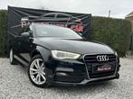 Audi A3 Berline 1.6Tdi Euro6b Ext S-Line/Pdc/Led/Gps/Cuir..., 4 deurs, 4 cilinders, Zwart, Leder