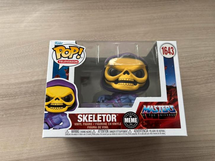 Funko Pop! MEME : Skeletor #1643 Masters of the Universe, Verzamelen, Poppetjes en Figuurtjes, Zo goed als nieuw, Ophalen of Verzenden