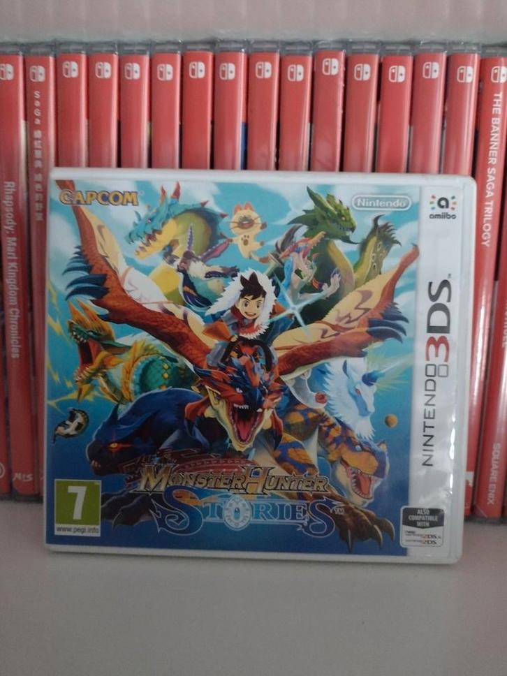 3ds-spel "Monster Hunter Stories", Games en Spelcomputers, Games | Nintendo 2DS en 3DS, Zo goed als nieuw, Ophalen of Verzenden
