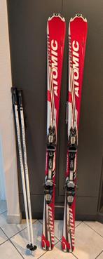 Pisteski Atomic Metron 7 172cm, Sport en Fitness, Skiën en Langlaufen, Ophalen, Gebruikt, Stokken, Atomic