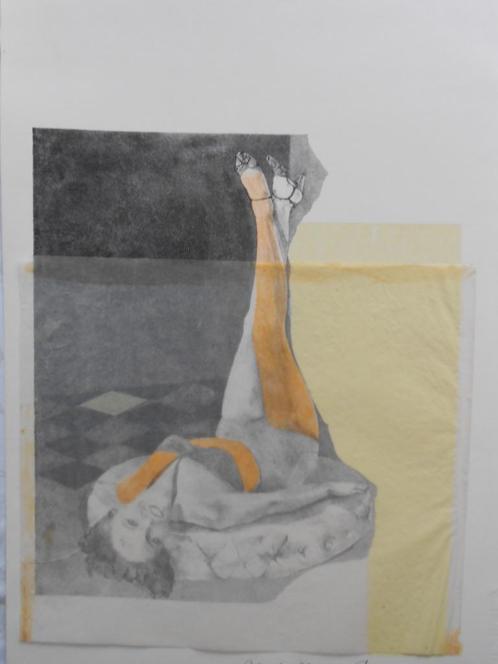 Pascale Maurau, "Marilyn Monroe", kleurenlithografie, Antiek en Kunst, Kunst | Litho's en Zeefdrukken, Ophalen