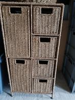 rieten kastje en mandjes, Ophalen of Verzenden