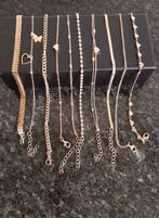 Set van 10 enkelbandjes, Verzenden, Nieuw, Overige materialen