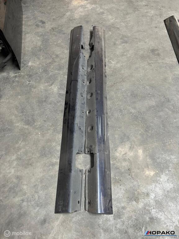 Sideskirt set blauw M sport BMW 3 serie E46 sedan / touring, Auto-onderdelen, Carrosserie, Gebruikt, Ophalen of Verzenden