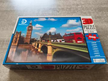 Discovery 3D puzzle Big Ben London 500 stukjes, Enlèvement, Neuf