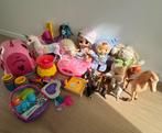 Set van speelgoed, Minnie mouse,Barbie eenhoorn, pop, Ophalen, Gebruikt