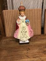 Prachtig beeld Kindje Jezus van Praag, Antiquités & Art, Antiquités | Objets religieux, Enlèvement ou Envoi