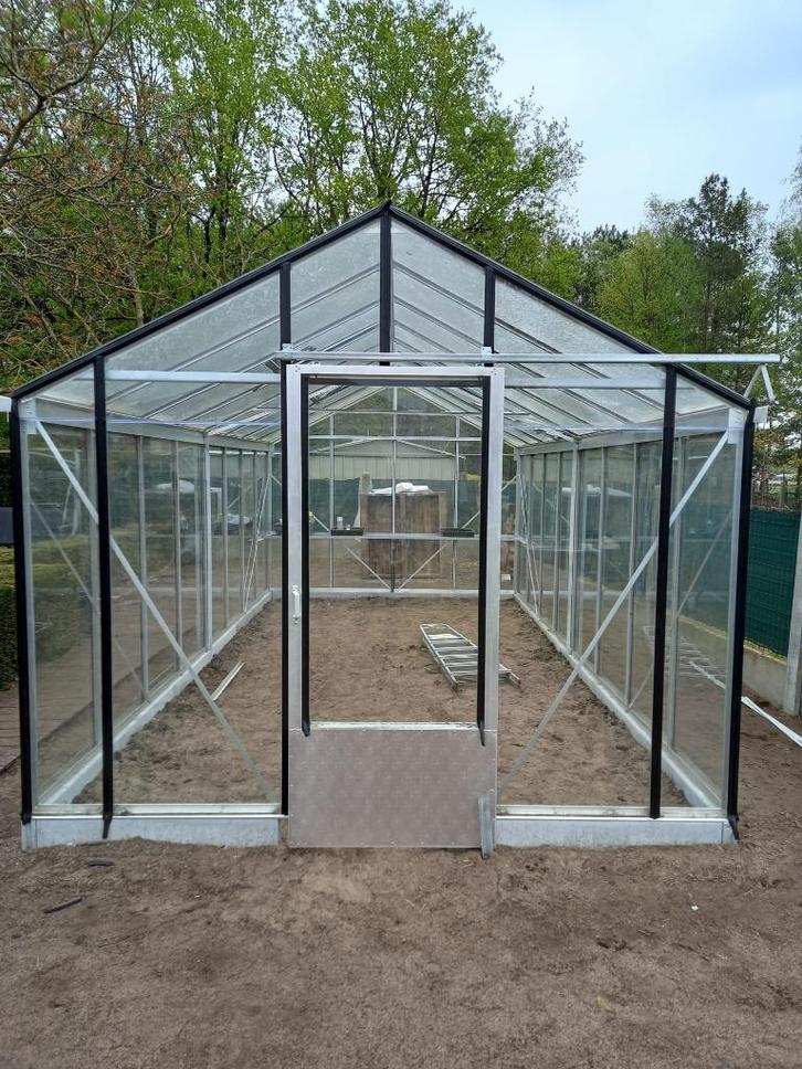 serre te koop, Jardin & Terrasse, Serres, Neuf, Serre, Aluminium, Verre, Enlèvement ou Envoi