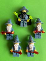 Lego Wizard minifigs (5x), Verzenden, Zo goed als nieuw, Losse stenen, Lego