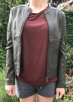 semi-lederen vest S, Ophalen of Verzenden, Zo goed als nieuw, Maat 36 (S), Overige kleuren