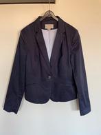 Donkerblauwe blazer H&M maat 42, H&M, Blauw, Maat 42/44 (L), Ophalen of Verzenden