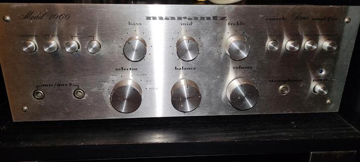 Marantz - 1060/tuner/draaitafel, Audio, Tv en Foto, Tuners, Zo goed als nieuw, Ophalen of Verzenden