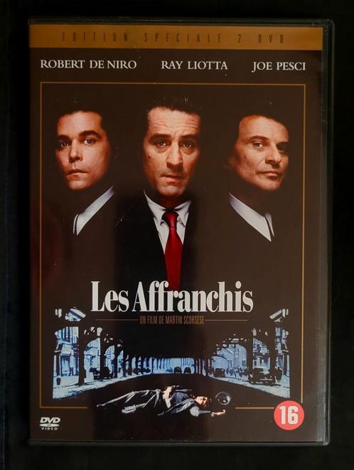 2x DVD du film Les affranchis - Robert DeNiro - Joe Pesci, CD & DVD, DVD | Thrillers & Policiers, Comme neuf, Coffret, Enlèvement ou Envoi