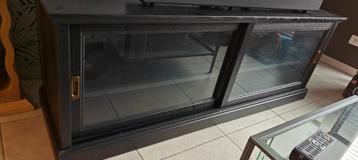 Meuble TV Ikea bois noir  beschikbaar voor biedingen