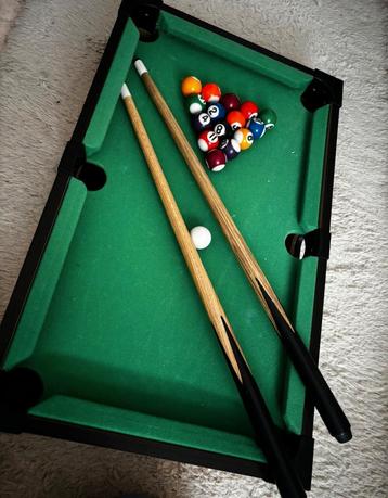 mini pooltafel, Sport en Fitness, Biljarten en Poolen, Ophalen, Gebruikt