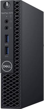 Refurbished Dell Optiplex 3070 micro, Ophalen, 256 GB, 2 tot 3 Ghz, 8 GB