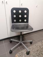 bureaustoel ikea zwart, Maison & Meubles, Chaise de bureau, Enlèvement, Utilisé
