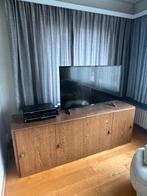 Vintage donker eiken tv-meubel / dressoir, Ophalen
