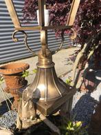 Lamp messing-koper XL op voet, geweldige uitstraling!!, Antiek en Kunst, Curiosa en Brocante, Ophalen of Verzenden