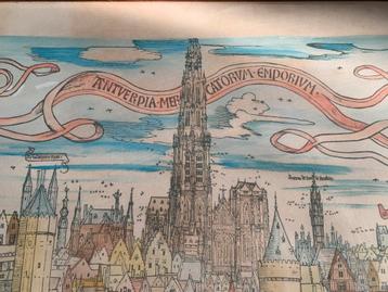 Grote prent De Rede van Antwerpen beschikbaar voor biedingen