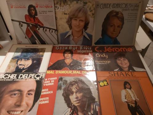 45 disques vinyles 33t, variété Française(Hommes)au chois 2€, CD & DVD, Vinyles | R&B & Soul, Utilisé, 1960 à 1980, 12 pouces