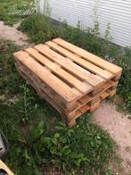 3 europalletten, Doe-het-zelf en Bouw, Hout en Planken, Ophalen, Zo goed als nieuw, Pallet