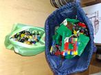 4 kg LEGO en een zak met ruim 100 knikkers, Ophalen, Gebruikt, Losse stenen, Lego