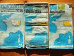 Zeekaarten op papier Manche - Bretagne - Mediterraan, Ophalen of Verzenden, Gebruikt, Overige typen