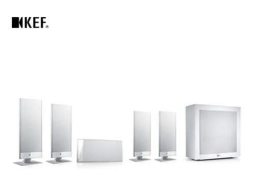 KEF T205 5.1 Speaker Set, slank design, krachtig geluid, Audio, Tv en Foto, Home Cinema-sets, Gebruikt, 5.1-systeem, 70 watt of meer