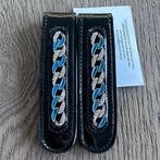 Laarzenclip Ketting Zilver Blauw Zwart *~*NIEUW*~*, Dieren en Toebehoren, Ophalen of Verzenden, Nieuw, Dressuur, Schoeisel