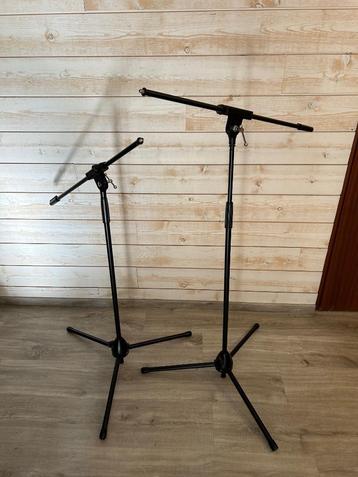2 pieds de micro, Musique & Instruments, Enlèvement, Neuf, Pied, Micro