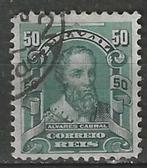 Brazilie 1906/1915 - Yvert 130 - Benjamin de Magalhaes (ST), Timbres & Monnaies, Timbres | Amérique, Affranchi, Envoi