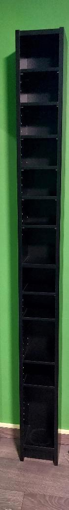 Ikea Gnedby smalle wandkast zwart, Huis en Inrichting, Ophalen