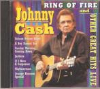 Johnny Cash - Ring of fire and other great hits live, Gebruikt, Ophalen of Verzenden