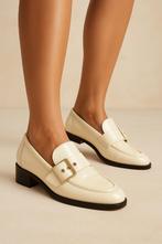 AGL – lakleren loafers maat 38, Beige, Overige typen, Agl, Ophalen of Verzenden