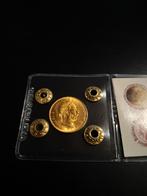 Gouden munt 4 Florijnen/10 Francs François-Joseph I 1892, Postzegels en Munten, Munten | Europa | Euromunten, Ophalen, Italië