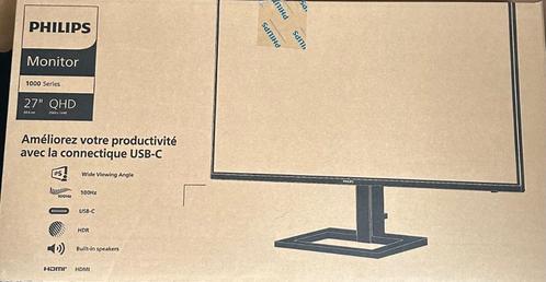 PHILIPS 27” QHD Monitor (100Hz, USB-C, HDR) – like new, Computers en Software, Monitoren, Zo goed als nieuw, 61 t/m 100 Hz, HDMI