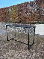 Hoge Eettafel, Huis en Inrichting, Tafels | Eettafels, Ophalen, Strak, Gebruikt, Metaal