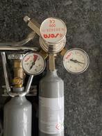 CO2 installatie met twee flessen, Comme neuf, Filtre ou CO2, Enlèvement ou Envoi
