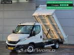 Iveco Daily 35C14 Kipper 3500kg trekhaak Airco Cruise Kieper, Auto's, Bestelwagens en Lichte vracht, Gebruikt, Euro 6, Iveco, Wit