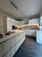Recente/kwalitatieve keuken + eiland (2018), Huis en Inrichting, Keuken | Complete keukens, Ophalen, Gebruikt, Dubbelwandige keuken