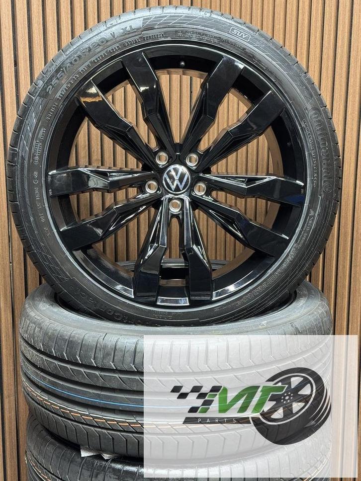 20” VW Tiguan Allspace RLine SUZUKA Blackstyle BTW  OEM, Auto-onderdelen, Banden en Velgen, Banden en Velgen, Zomerbanden, 20 inch