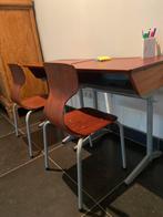 2 bureautjes retro, Kinderen en Baby's, Kinderkamer | Tafels en Stoelen, Ophalen, Gebruikt, Tafel(s) en Stoel(en)