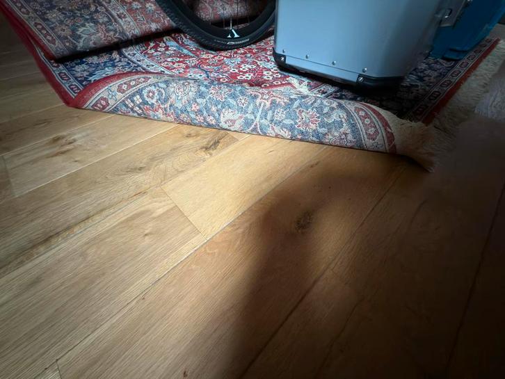 NIEUW: 72m2 massief (18mm dikte) eiken parket geolied, Doe-het-zelf en Bouw, Vloerdelen en Plavuizen, Parket, Ophalen