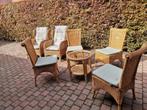 Rieten stoelen, Huis en Inrichting, Ophalen, Zo goed als nieuw, Riet of Rotan, Vijf, Zes of meer stoelen