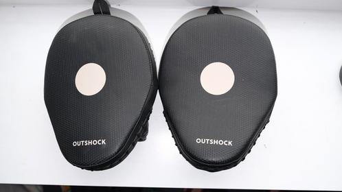 OUTSHOCK bokspads / focus mitts – MMA Thaibox Boks, Sport en Fitness, Boksen, Zo goed als nieuw, Ophalen of Verzenden