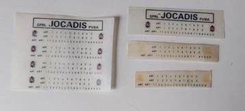 SNCV/NMVB JOCADIS SET JOLIES DECALCOMANIES, Autres marques, Comme neuf, Locomotive, Courant continu ou Courant alternatif