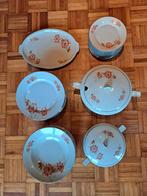 antiek porseleinen servies, Ophalen